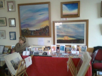 some of the art on display during OPEN UP 2012